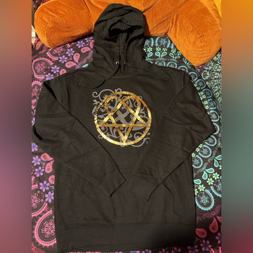 HIM Heartagram hoodie - Picture 2 of 6